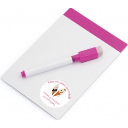 Pizarra imán con rotulador personalizada para bodas