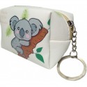 Monedero espejo bolígrafo pintalabios en bolsa koala