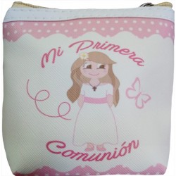 Bolso bandolera con monedero para comunión