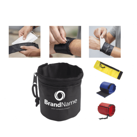 Muñequera portamascarillas