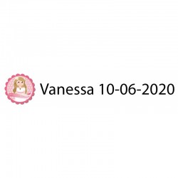 Bolígrafo con funda personalizado detalles de comunión niña