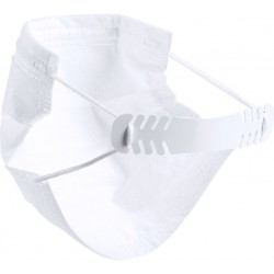 Ajustador flexible de pvc blanco para mascarillas