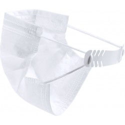 Ajustador flexible de pvc blanco para mascarillas