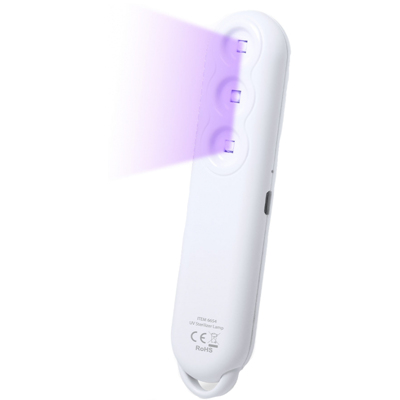 Lámpara esterilizadora de luz ultravioleta con batería recargable