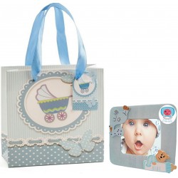 Marco foto bautizo barato detalles personalizados