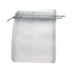 Llavero higiénico anti contacto con saquito de organza