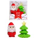 Set de 2 gomas de borrar navideñas para niños