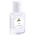 Bote de gel hidroalcohólico anti covid 19 para navidad personalizable