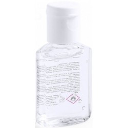 Bote de gel hidroalcohólico anti covid 19 para navidad personalizable