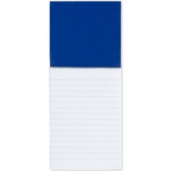 Pack libreta imantada azul y adhesivo navideño