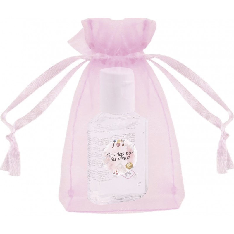 Gel hidroalcohólico anti covid 19 con bolsa personalizada empresa