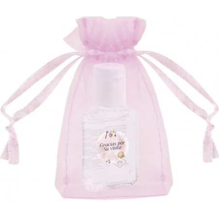 Gel hidroalcohólico anti covid 19 con bolsa personalizada empresa