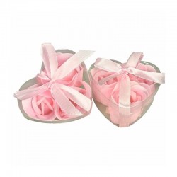 Jabón de color rosa personalizado para empresa