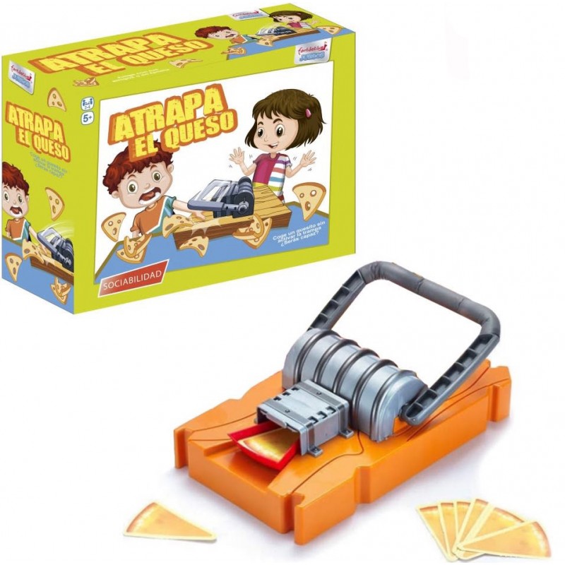 Juego de mesa atrapa el queso