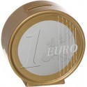 Hucha modelo moneda euro
