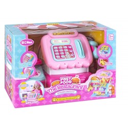 Maquina registradora juguete convertible restaurante