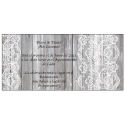 Invitaciones de boda elegantes