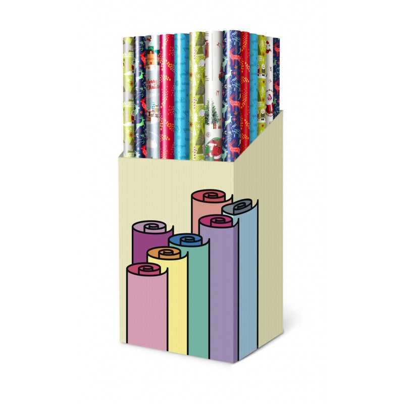 Papel regalo navidad 6 modelos surtidos