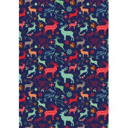 Papel regalo navidad 6 modelos surtidos