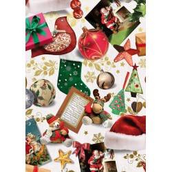 Papel regalo navidad barato en 6 modelos surtidos