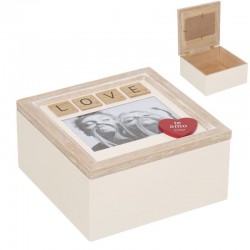 Caja portafotos love
