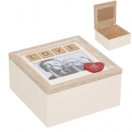 Caja portafotos love