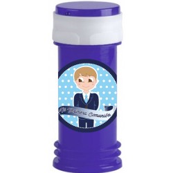 Pompero sin jabón de comunión niño