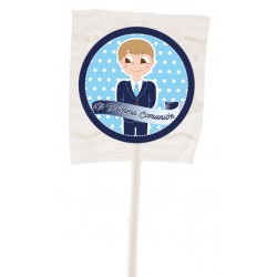 Piruleta comunión niño