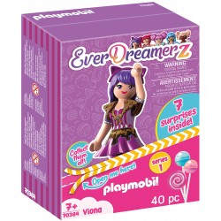 Caja sorpresa playmobil viona candy world serie 1