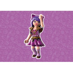 Caja sorpresa playmobil viona candy world serie 1