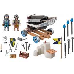 Caja playmobil 45 piezas. ballesta de agua novelmore