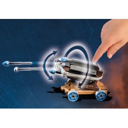 Caja playmobil 45 piezas. ballesta de agua novelmore