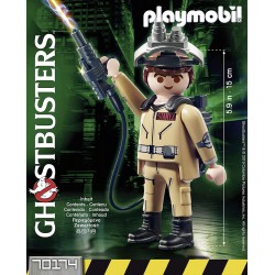 Figura coleccionable r. stantz ghostbusters de playmobil