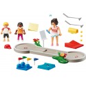 Playmobil mini golf con accesorios en caja de 46 piezas