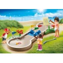 Playmobil mini golf con accesorios en caja de 46 piezas