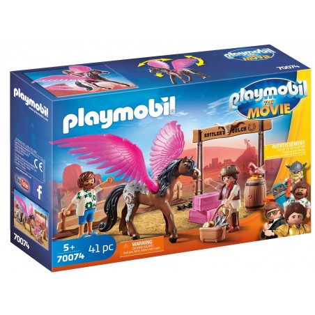 Playmobil la película: marla con caballo