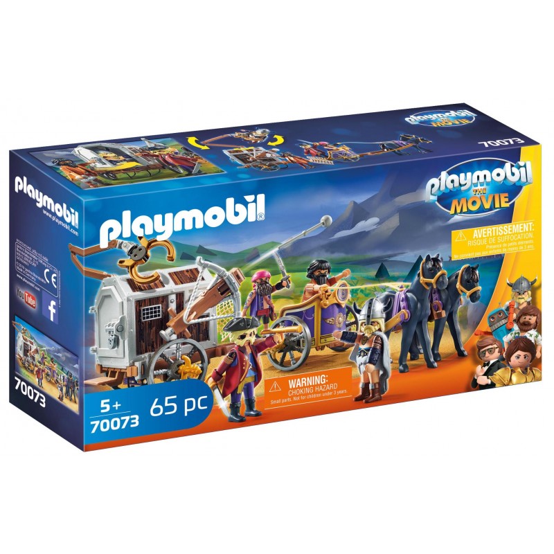 Playmobil charlie con carro prisión