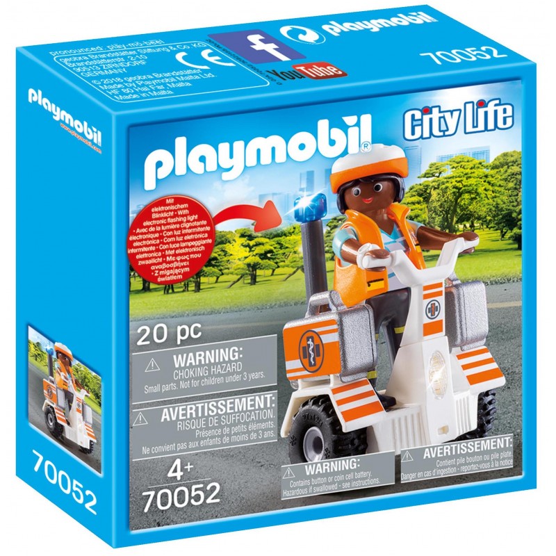 Balance racer de rescate de playmobil