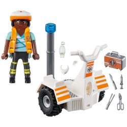 Balance racer de rescate de playmobil