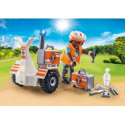 Balance racer de rescate de playmobil