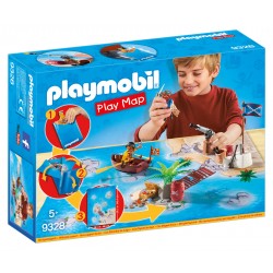 Playmobil play map piratas con accesorios