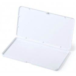 Porta mascarillas en color blanco y muy resistente