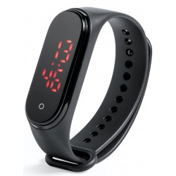 Reloj de pulsera con termómetro