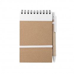 Libreta ecocard color blanco