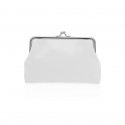 Monedero becky color blanco