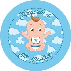 Adhesivo decorativo bebé jaime