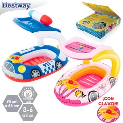 Barca con toldo coche 2 c 98 x 66 cm