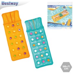 Colchoneta vasos fashion 2 c hinchable 188 x 71 cm