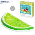 Colchoneta tropical lime hinchable 171 x 89 cm