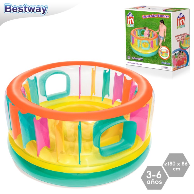 Parque saltador up in over 180 x 86 cm